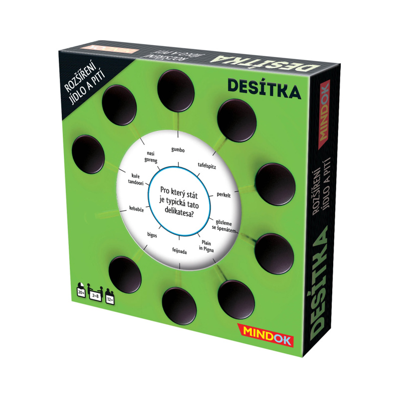 Desítka: rozšíření jídlo a pití