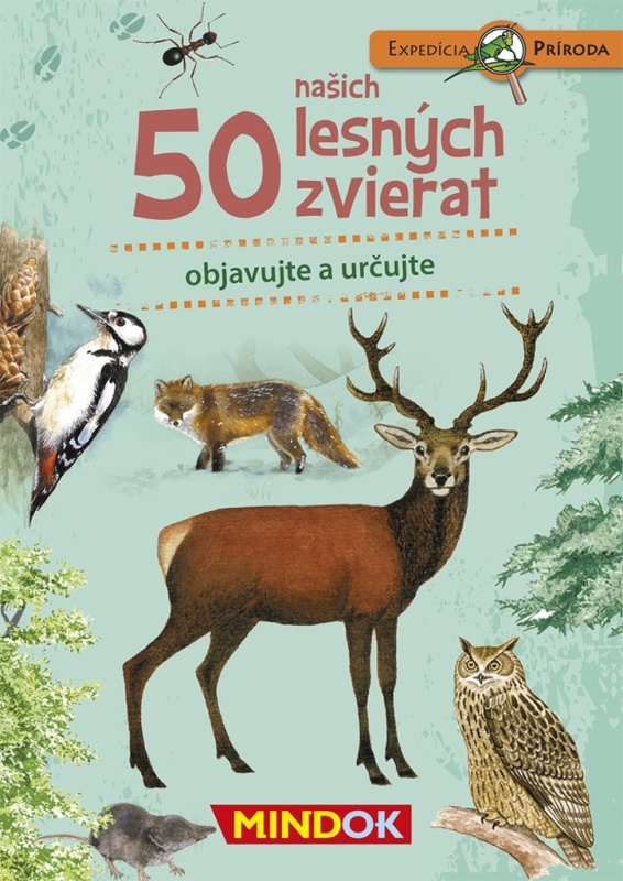 Expedícia príroda: 50 lesných zvierat - hra z kategorie Vzdělávací hry