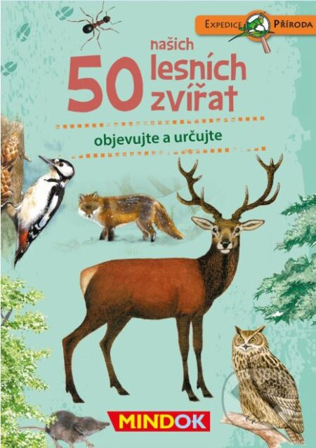 Expedícia príroda: 50 lesných zvierat - hra z kategorie Vzdělávací hry
