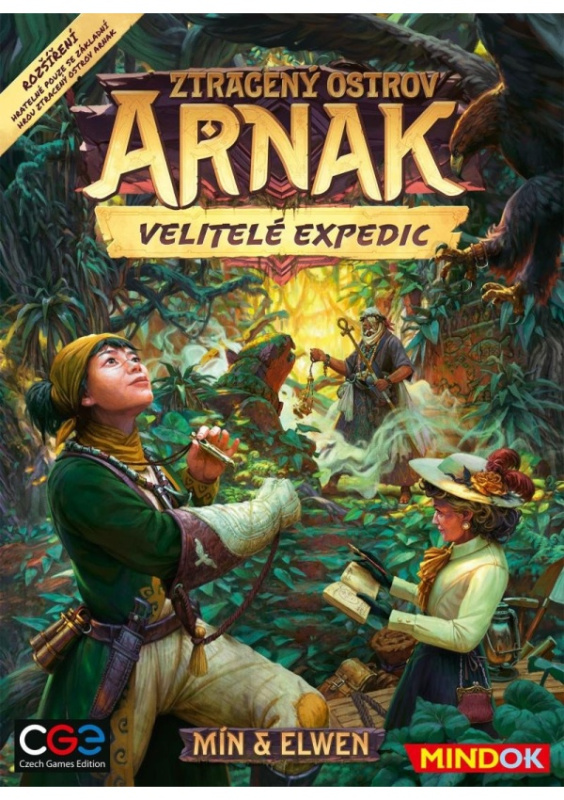Ztracený ostrov Arnak: Velitelé expedic