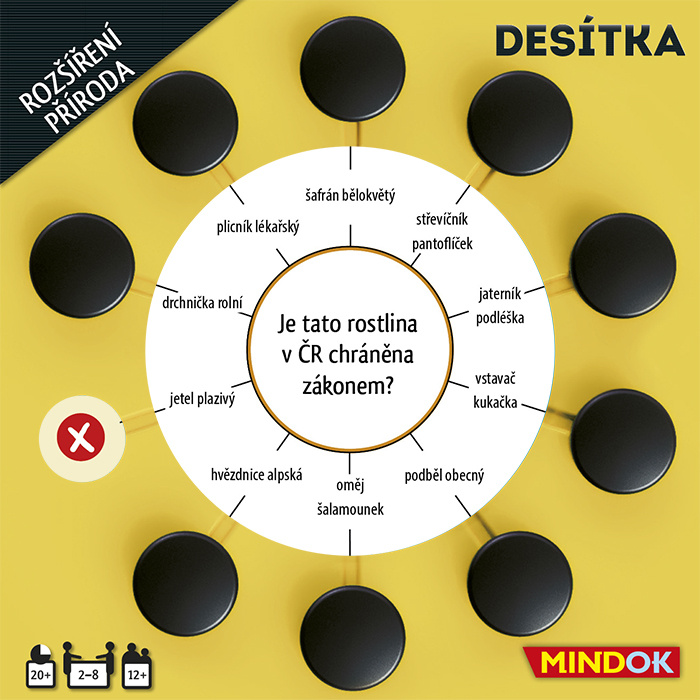 Desítka / rozšíření Příroda MINDOK s.r.o.