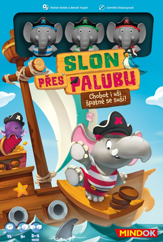 Mindok Slon přes palubu