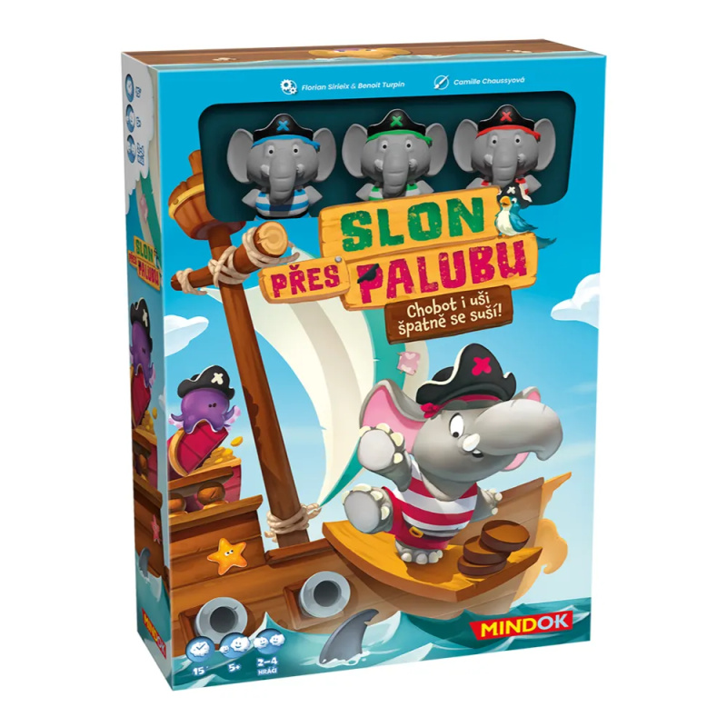 Mindok Slon přes palubu