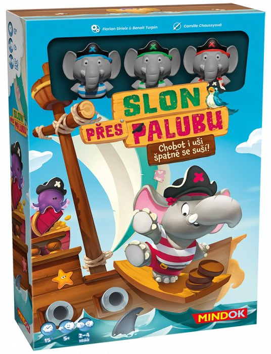 Mindok Slon přes palubu