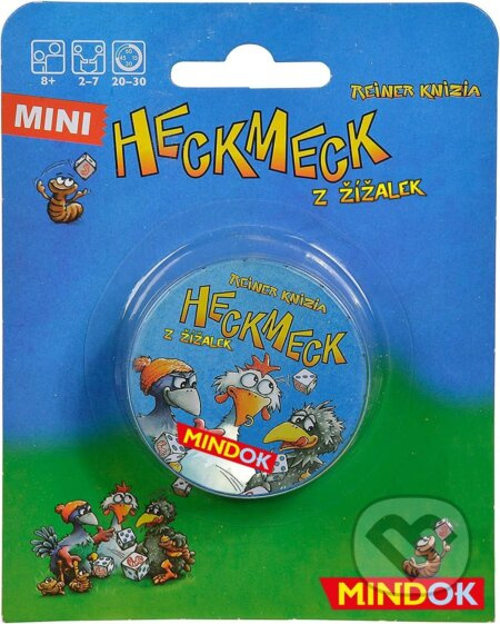 Heckmeck z žížalek (miniplechovka) - Reiner Knizia