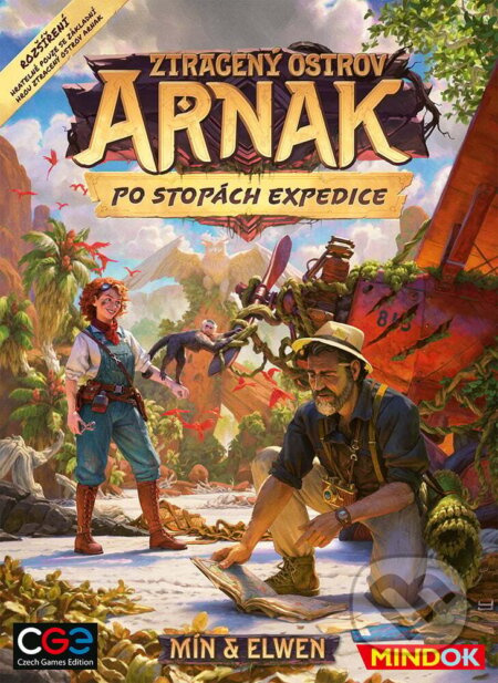 Ztracený ostrov Arnak: Po stopách expedice (rozšíření) - hra z kategorie Hry pro náročné