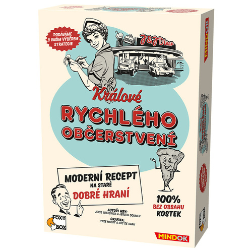 Královo rychlé občerstvení - strategická hra pro 2-5 hráčů