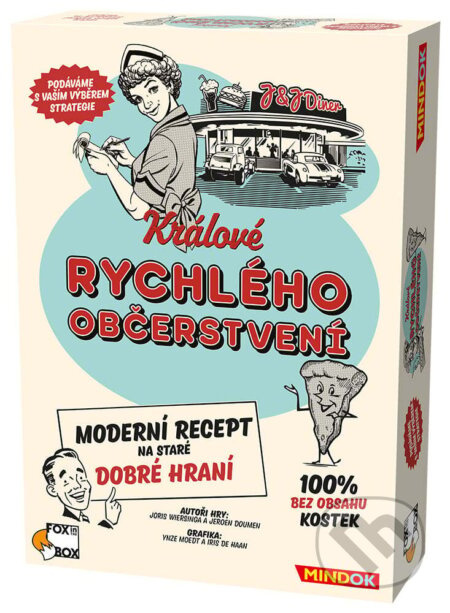 Královo rychlé občerstvení - strategická hra pro 2-5 hráčů