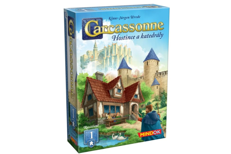 Carcassonne 1: Hostince a katedrály 2025 (rozšírenie) - hra z kategorie Vzdělávací hry