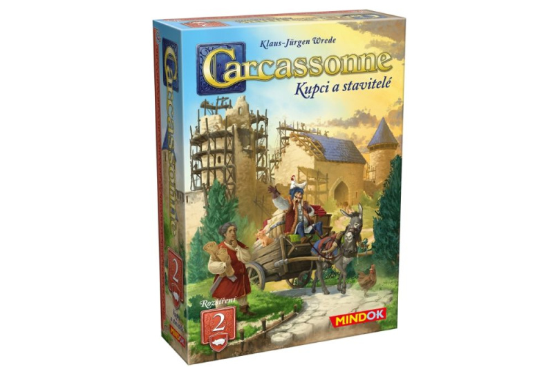 Carcassonne 2: Kupci a stavitelé 2025 (rozšírenie) - kniha z kategorie Hry pro dospělé