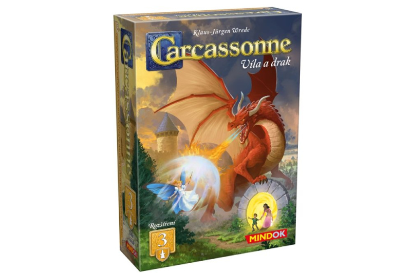 Carcassonne 3: Víla a drak 2025 (rozšírenie) - kniha z kategorie Hry pro děti
