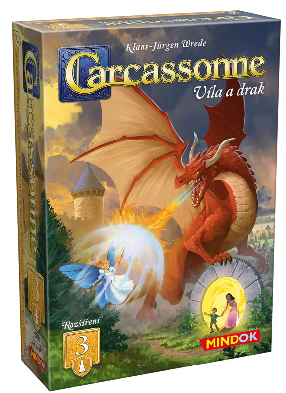 Carcassonne 3: Víla a drak 2025 (rozšírenie) - kniha z kategorie Hry pro děti
