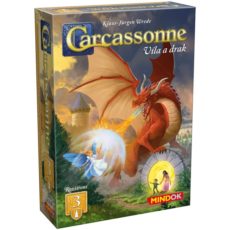 Carcassonne 3: Víla a drak 2025 (rozšírenie) - kniha z kategorie Hry pro děti