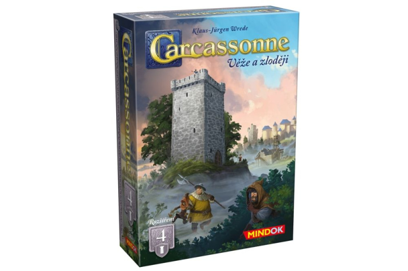 Carcassonne 4: Věže a zloději 2025 (rozš.) - hra z kategorie Hry pro dospělé