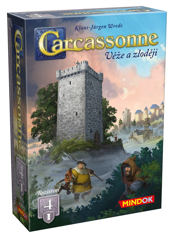 Carcassonne 4: Věže a zloději 2025 (rozš.) - hra z kategorie Hry pro dospělé