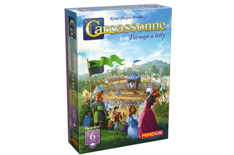 Carcassonne 6: Turnaje a štíty 2025 (rozš.) - hra z kategorie Hry pro dospělé