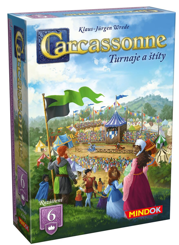 Carcassonne 6: Turnaje a štíty 2025 (rozš.) - hra z kategorie Hry pro dospělé