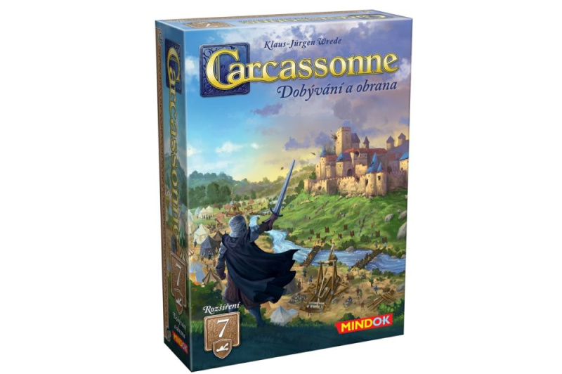 Carcassonne 7: Dobývání a obrana 2025 (rozšírenie) - hra z kategorie Hry pro dospělé