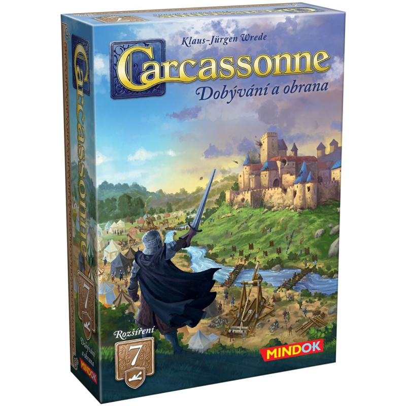 Carcassonne 7: Dobývání a obrana 2025 (rozšírenie) - hra z kategorie Hry pro dospělé