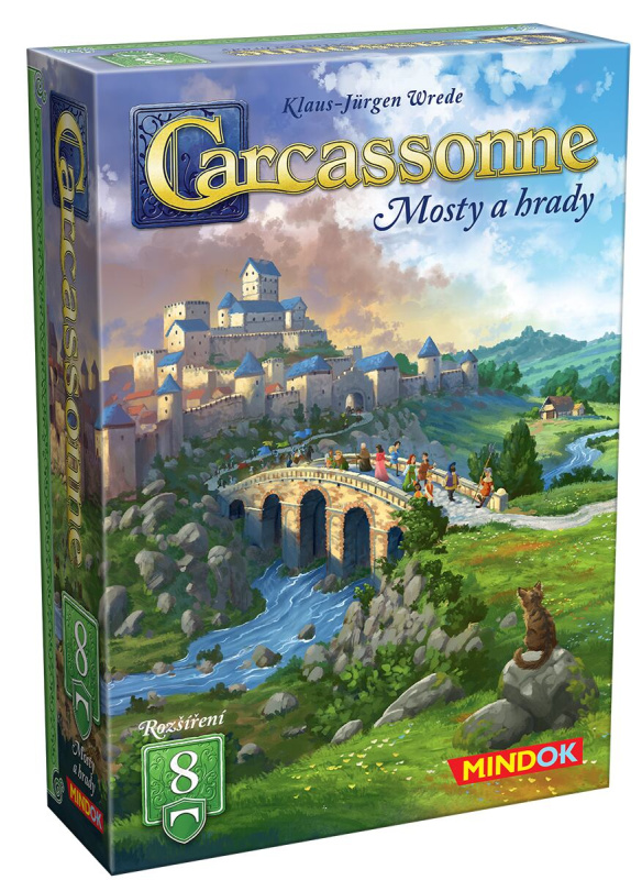 Carcassonne 8: Mosty a hrady 2025 (rozšírenie) - hra z kategorie Hry pro děti