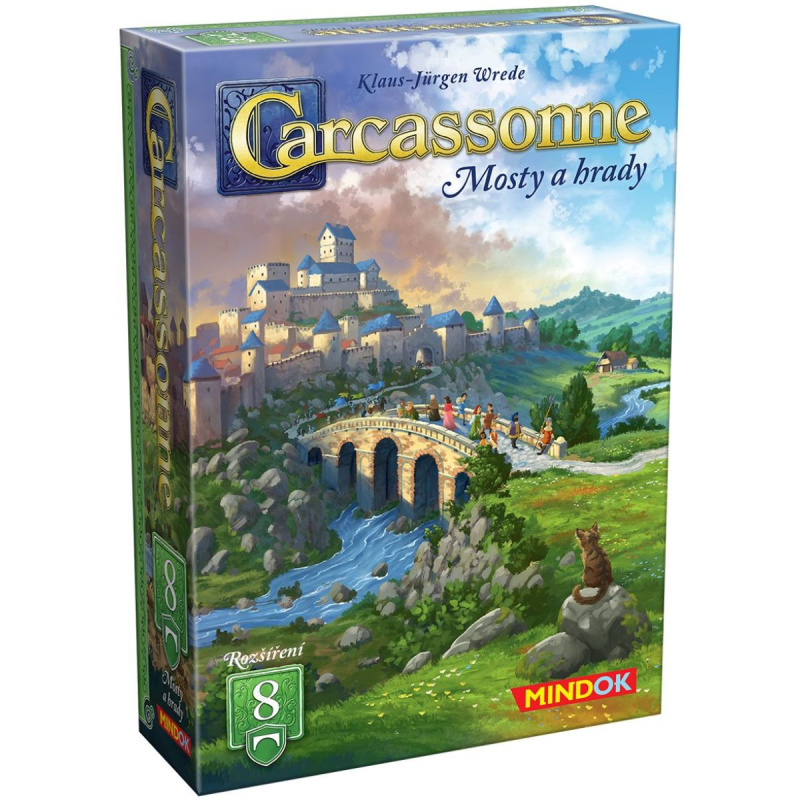 Carcassonne 8: Mosty a hrady 2025 (rozšírenie) - hra z kategorie Hry pro děti