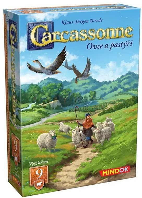 Carcassonne 9: Ovce a pastýři 2025 (rozš.)