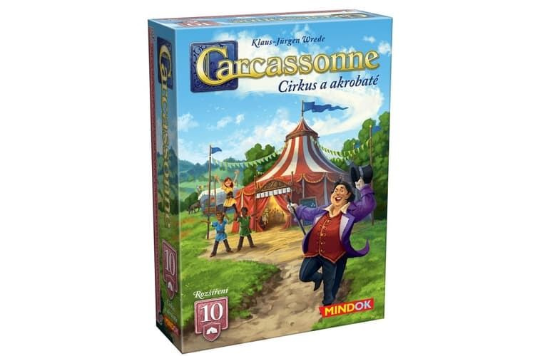 Carcassonne 10: Cirkus a akrobaté 2025 (rozš.)