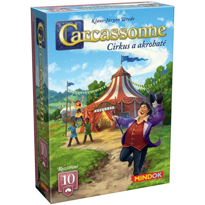 Carcassonne 10: Cirkus a akrobaté 2025 (rozš.)