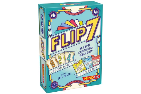 Flip 7 – svižná párty hra pro 3+ hráče