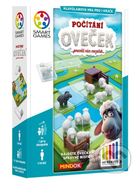 Počítání oveček (Smart) - hra z kategorie Vzdělávací hry