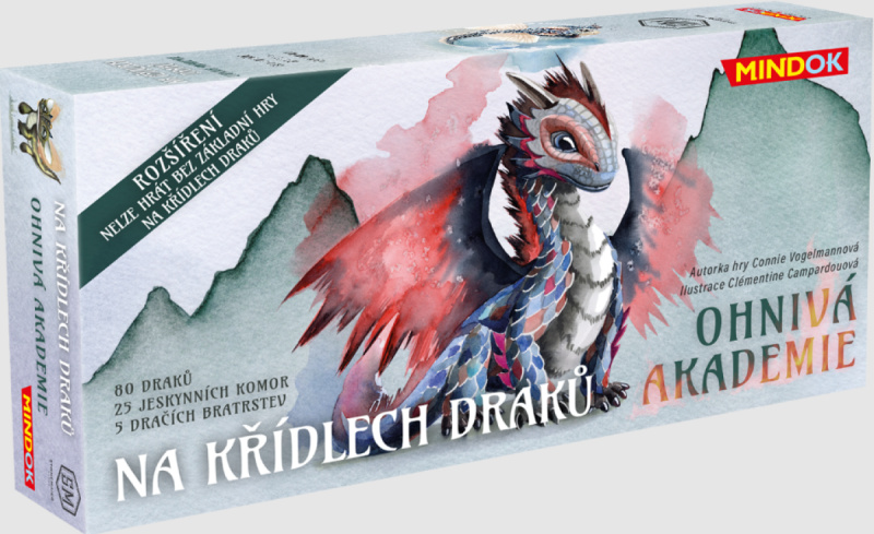 Na křídlech draků: Ohnivá akademie (rozšírenie) - Connie Vogelmann