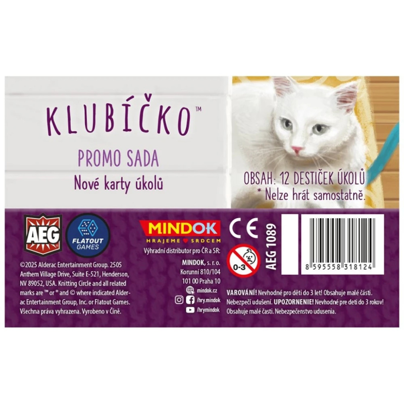 Klubíčko: Nové karty úkolů
