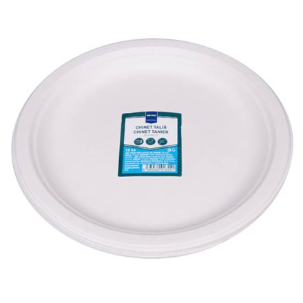 METRO PROFESSIONAL Talíř Chinet 25,4 cm papírový bílý 10 ks