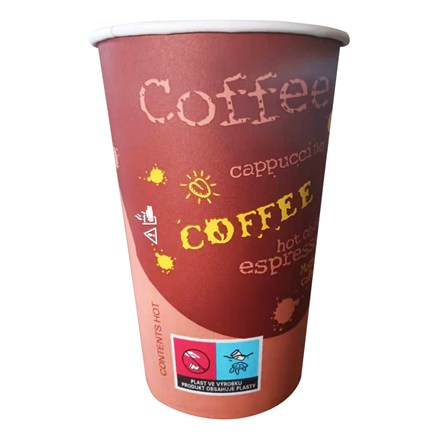 aro Kelímek na kávu coffee to go 400 ml papírový s fólií 50 ks
