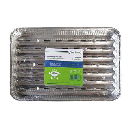 PrimeSource Grilovací tác 35 x 23 cm 3 ks