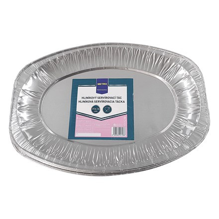 METRO PROFESSIONAL Tác servírovací 35 x 24 cm hliník 5 ks