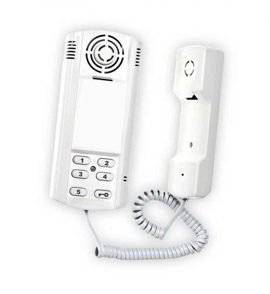 Telefon domovní CZECHPHONE VERONA, 2-6 účastníků, bílý