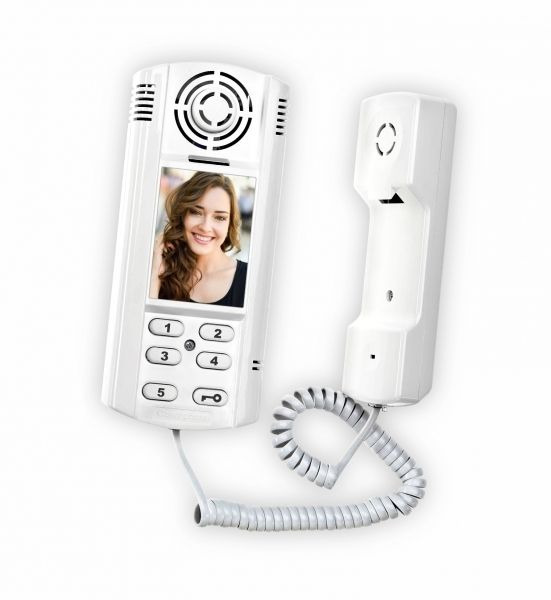 Telefon domácí CZECHPHONE VERONA MELODY, video, bílý
