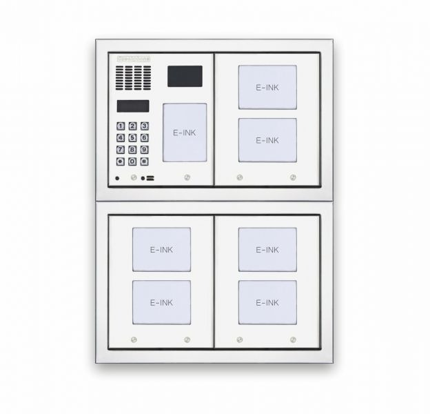 Tablo zvonkové CZECHPHONE 4004005747, E-INK DUO Standard, 80 jmenovek