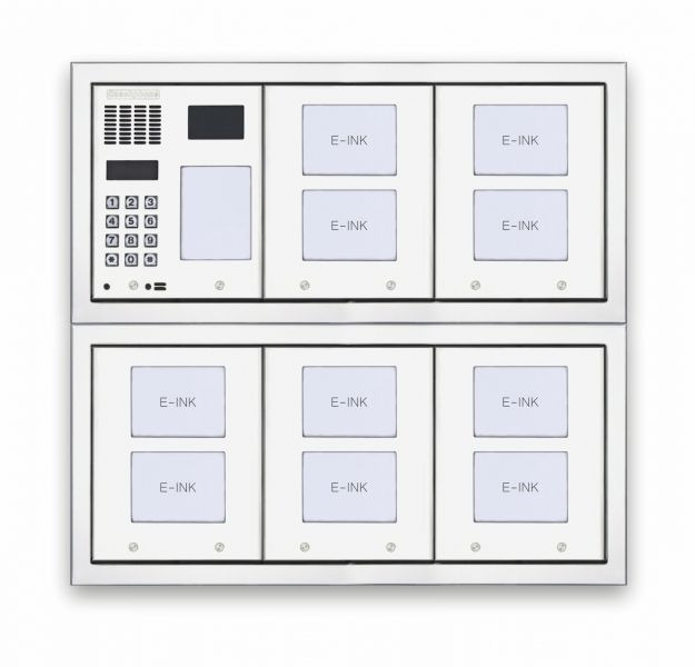Tablo zvonkové CZECHPHONE 4004005838, E-INK DUO+, 110 jmenovek