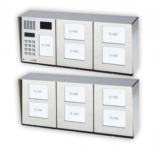Tablo zvonkové CZECHPHONE 4004005850, E-INK DUO+, 124 jmenovek