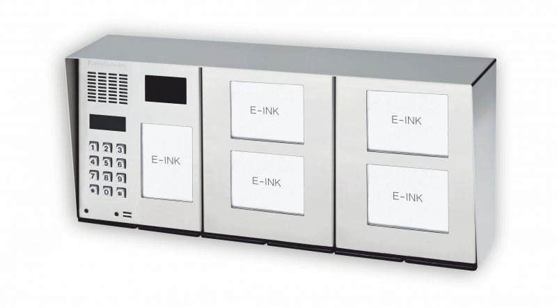 Tablo zvonkové CZECHPHONE 4004005866, E-INK MELODY, 58 jmenovek