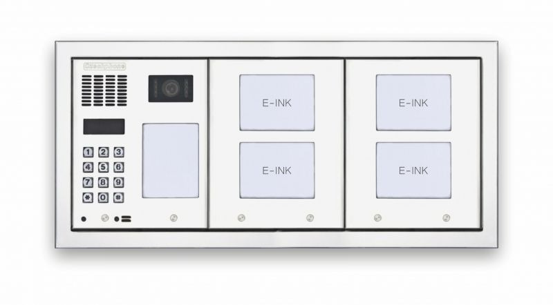 Tablo zvonkové CZECHPHONE 4004005876, E-INK MELODY, 44 jmenovek