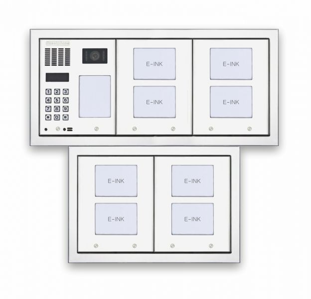 Tablo zvonkové CZECHPHONE 4004005880, E-INK MELODY, 88 jmenovek