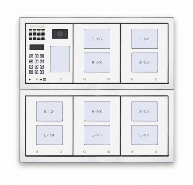 Tablo zvonkové CZECHPHONE 4004005882, E-INK MELODY, 110 jmenovek