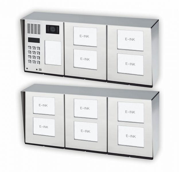 Tablo zvonkové CZECHPHONE 4004005893, E-INK MELODY, 110 jmenovek
