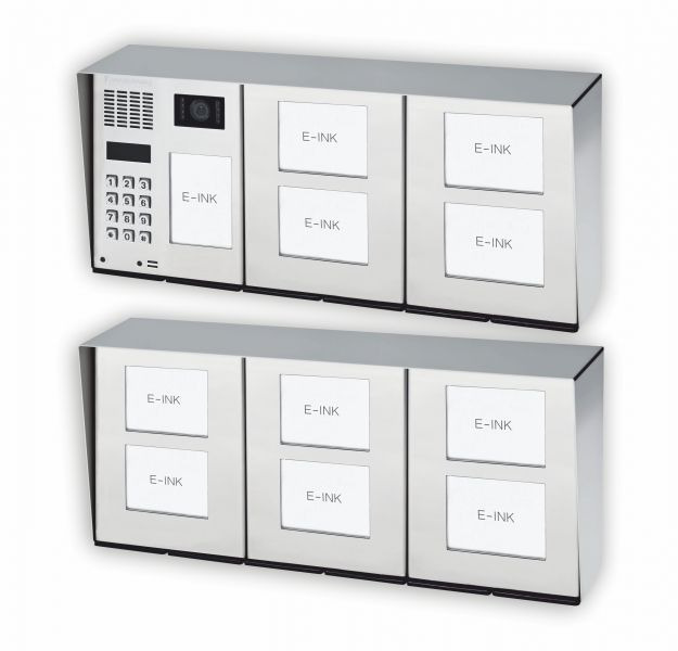 Tablo zvonkové CZECHPHONE 4004005894, E-INK MELODY, 124 jmenovek