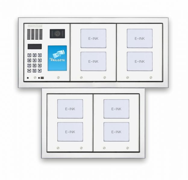 Tablo zvonkové CZECHPHONE 4004005928, E-INK MELODY, 88 jmenovek