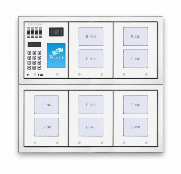 Tablo zvonkové CZECHPHONE 4004005929, E-INK MELODY, 110 jmenovek