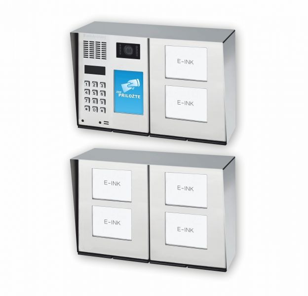 Tablo zvonkové CZECHPHONE 4004005932, E-INK MELODY, 66 jmenovek